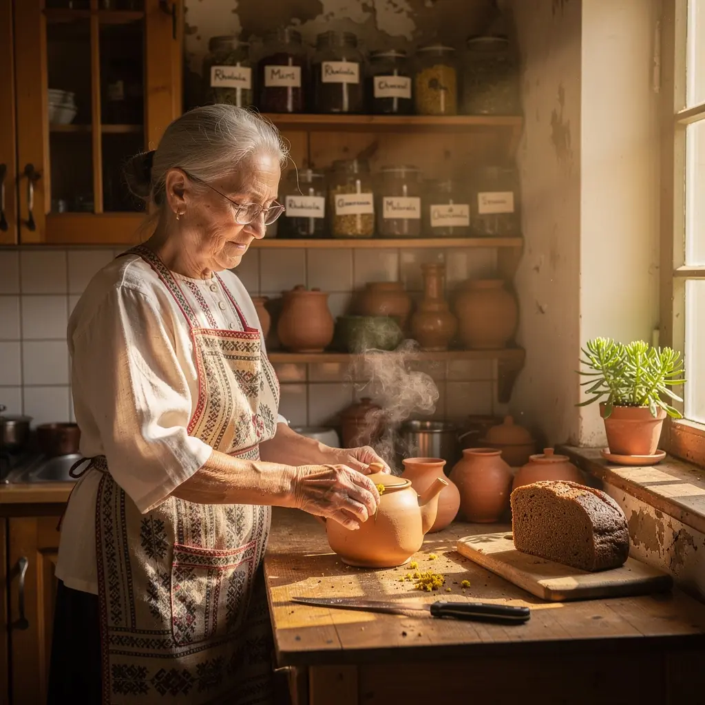 Arktinė Rhodiola šaknis natūralioje aplinkoje